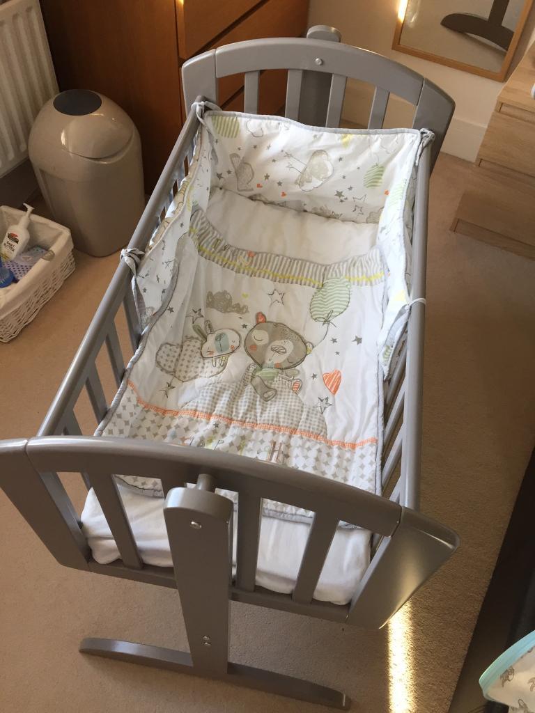 obaby swinging crib mattress